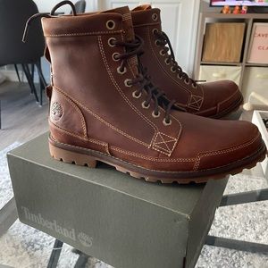 Men’s Leather Timberlands